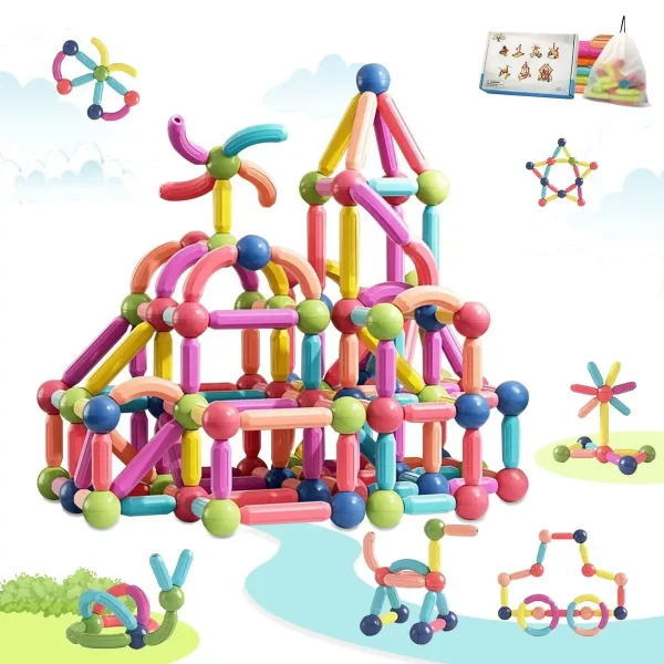 Magnetic Building Blocks Toy - Image 3