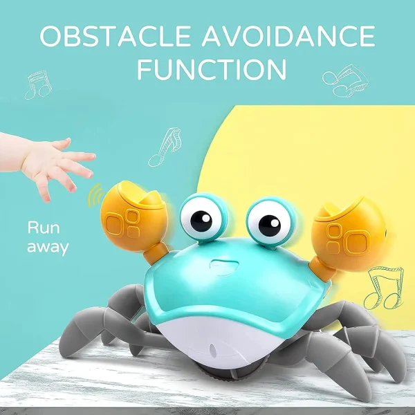 Rechargeable Crawling Musical Crab Toy - Image 6